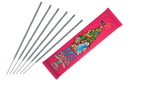  Бенгальские свечи 6 шт 170 мм в пакете  в Дальнегорске