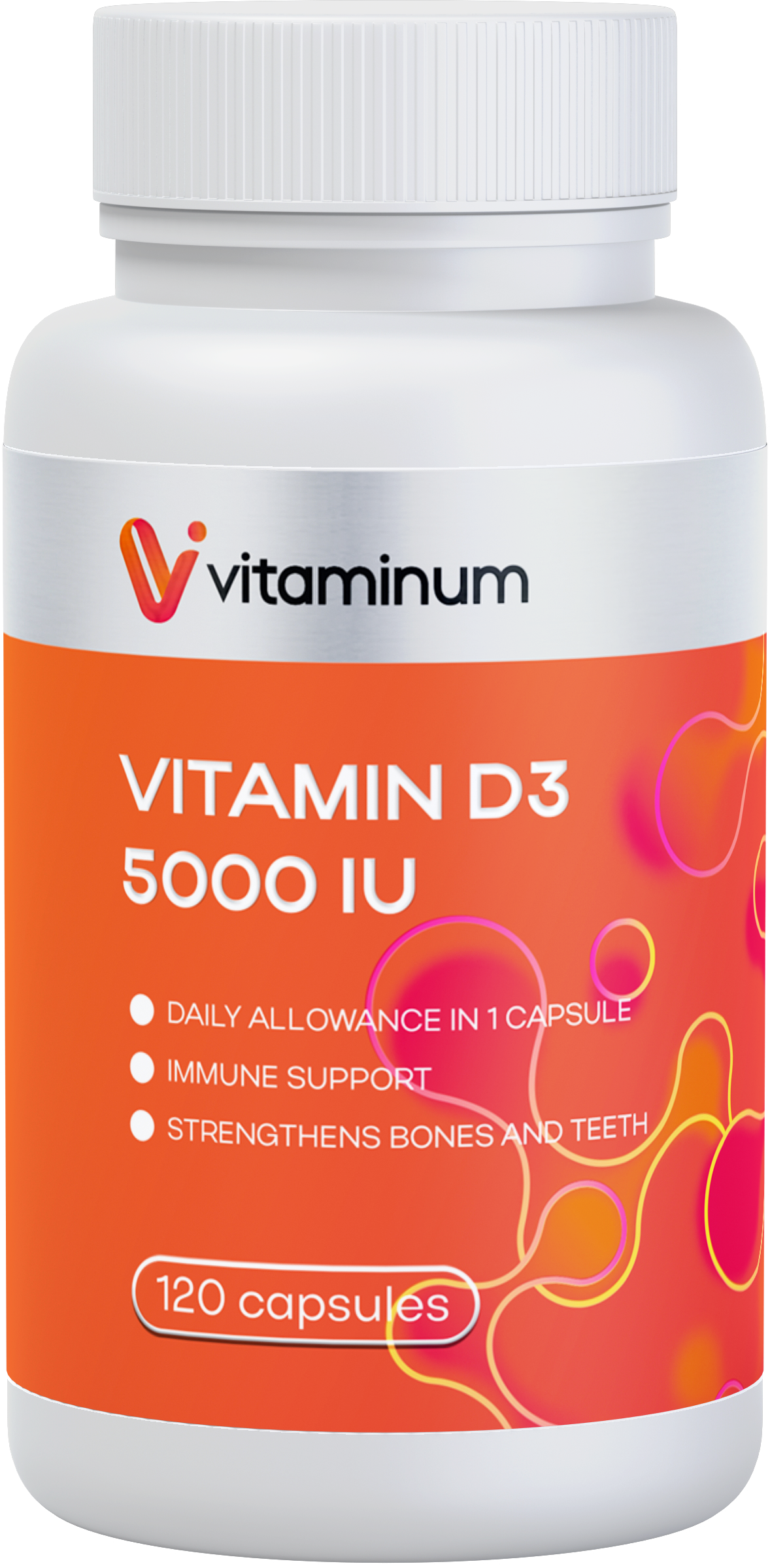  Vitaminum ВИТАМИН Д3 (5000 МЕ) 120 капсул 260 мг  в Дальнегорске
